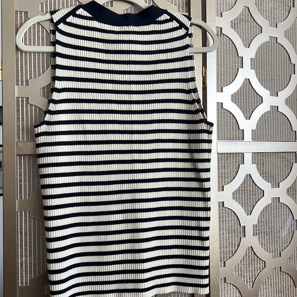 J.Crew striped sweater tank top - Picture 2 of 5